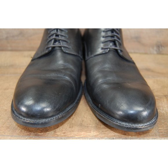 Cole Haan Williams Postman Plain Toe Derby Black Shoes Men's 10.5 C12203 - Picture 2 of 9